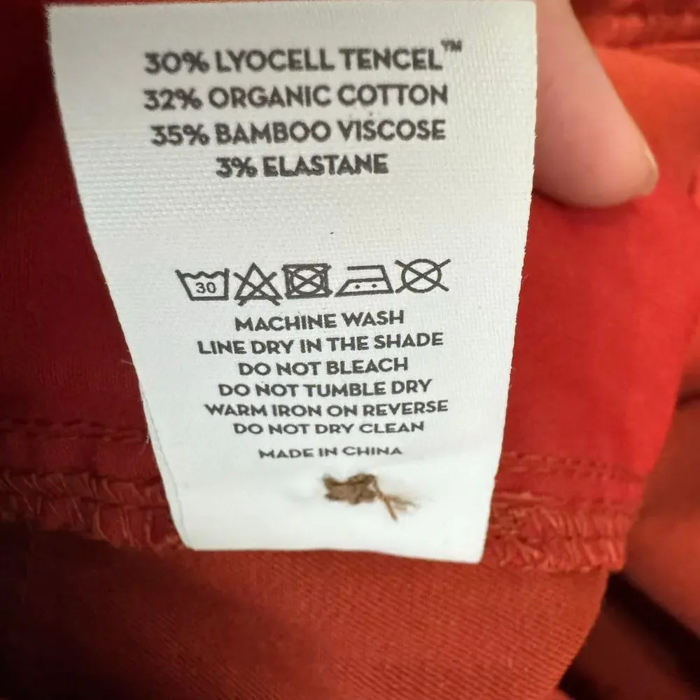 Bam Bamboo Clothing men's Shorts Zipper Pockets Outdoor Hiking Sz 36 New - Picture 8 of 10